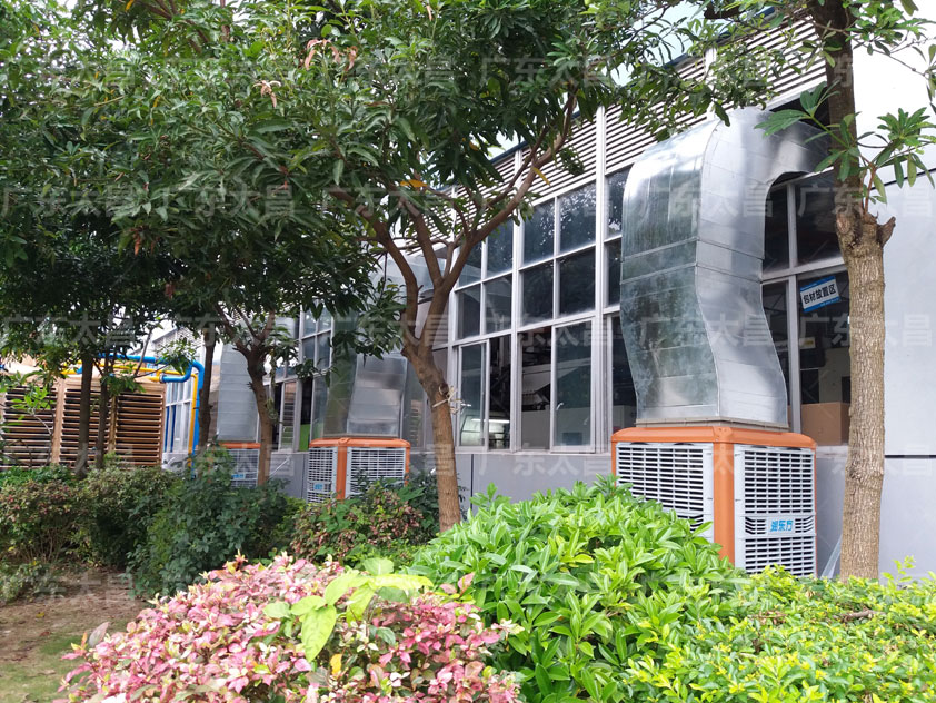 不知道大型廠房怎么降溫？看看環(huán)?？照{(diào)是怎么做到的