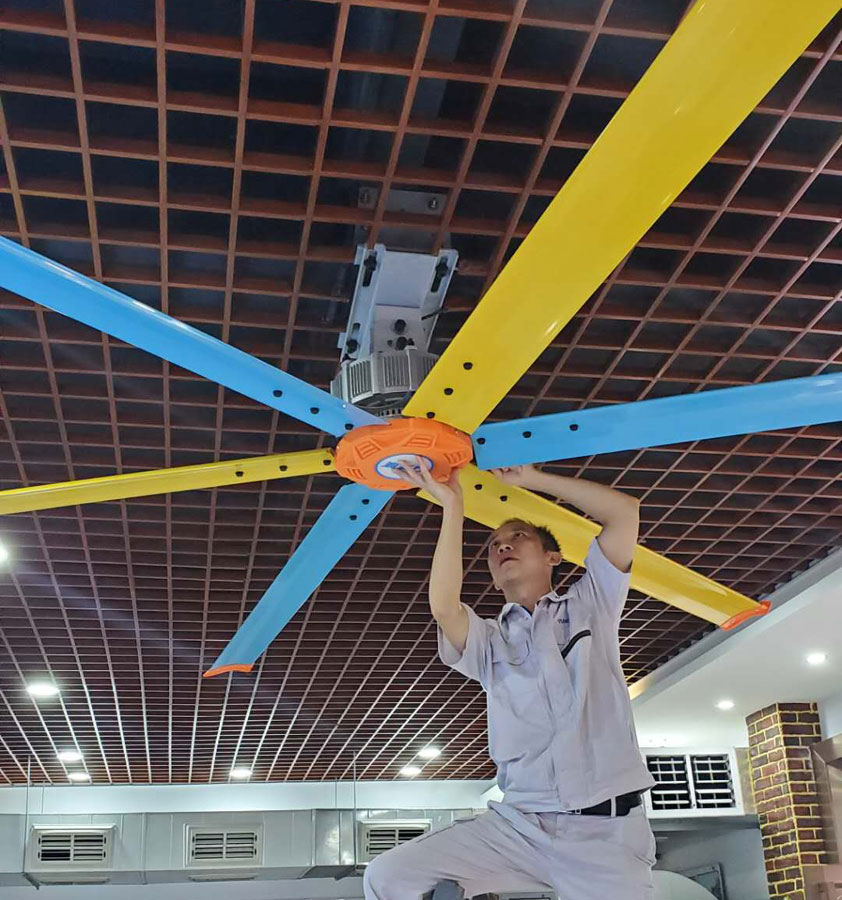 為什么潤東方工業(yè)大風(fēng)扇能做到終生免維護