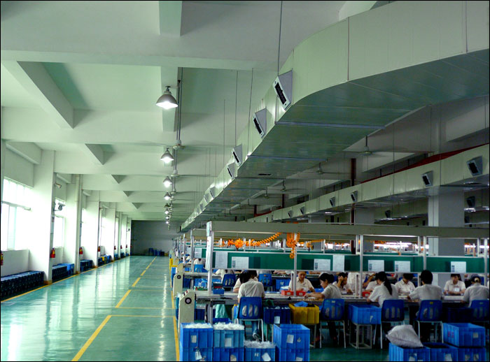 廣東電子廠環(huán)?？照{(diào)通風降溫案例