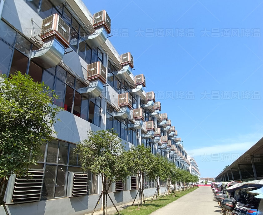 廠房車間省錢省電的通風降溫設備節(jié)能環(huán)保空調