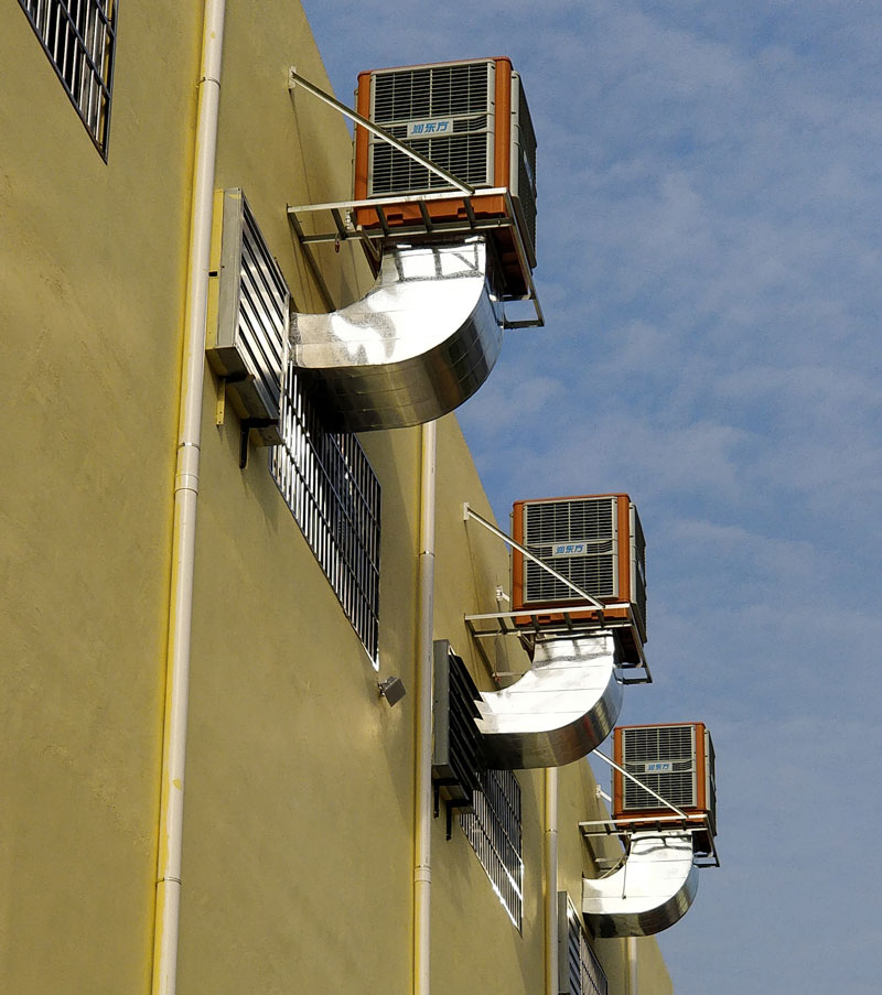 工廠車間降溫為什么要選質(zhì)量好環(huán)?？照{(diào)