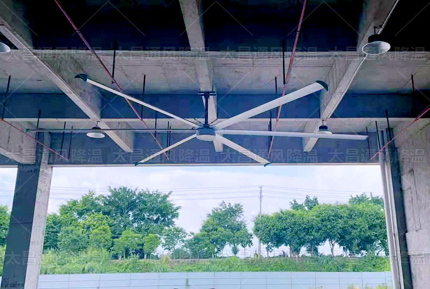 制造業(yè)選擇安裝工業(yè)大風(fēng)扇有哪些好處？