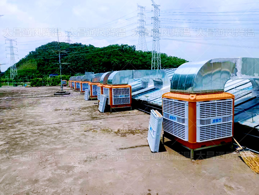 車間通風(fēng)降溫什么方案好？車間太熱怎么辦