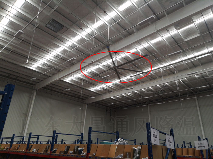廠房車間安裝大型工業(yè)大風(fēng)扇效果如何？