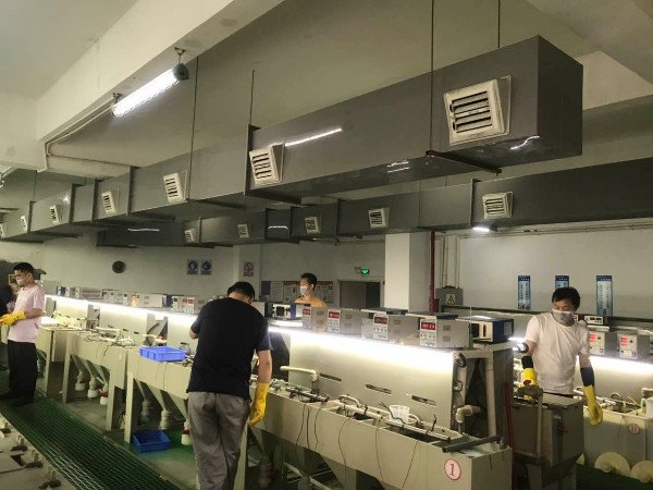 電鍍車間安裝環(huán)?？照{(diào)案例